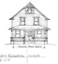 Western elevation-crop